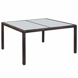 Table de jardin grande taille