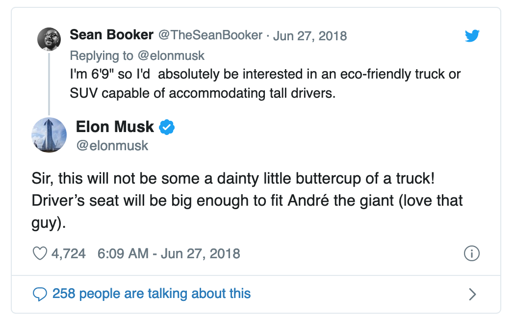 Elon Musk Andre the Giant