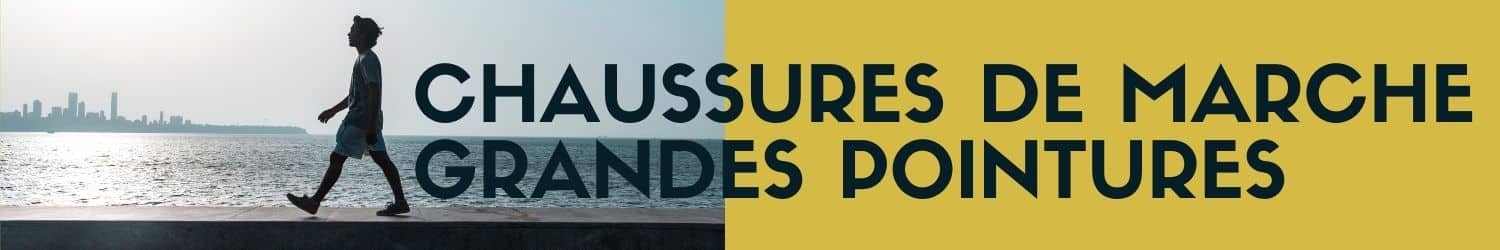 chaussures de marche nordique grande pointure