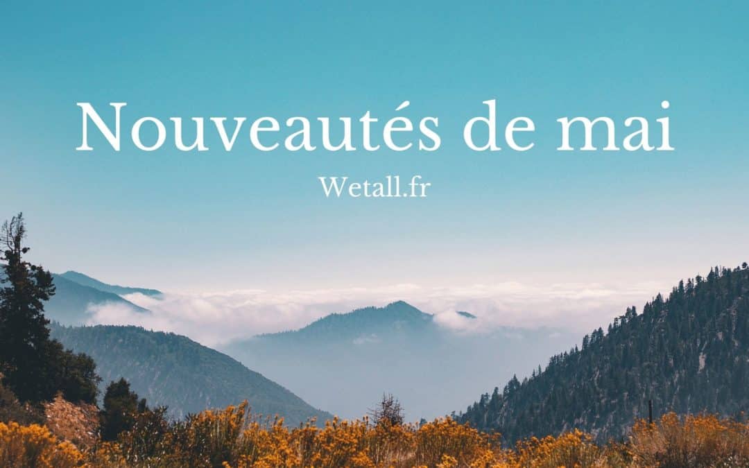 Nouveautés de Mai