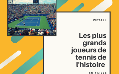 Qui sont les plus grands joueurs de tennis de tous les temps ? En taille bien sûr.