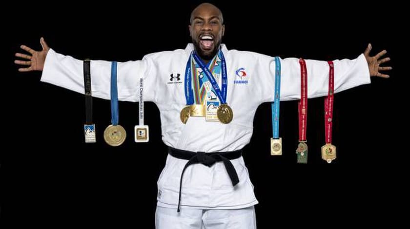 teddy riner champion olympiquer