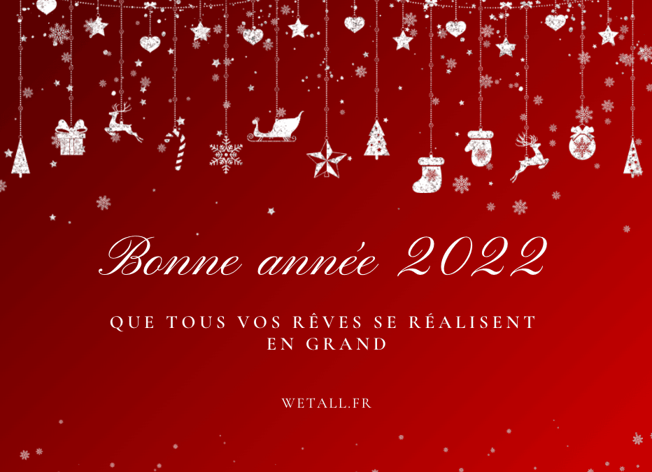Rétrospective 2021 et vœux 2022 !