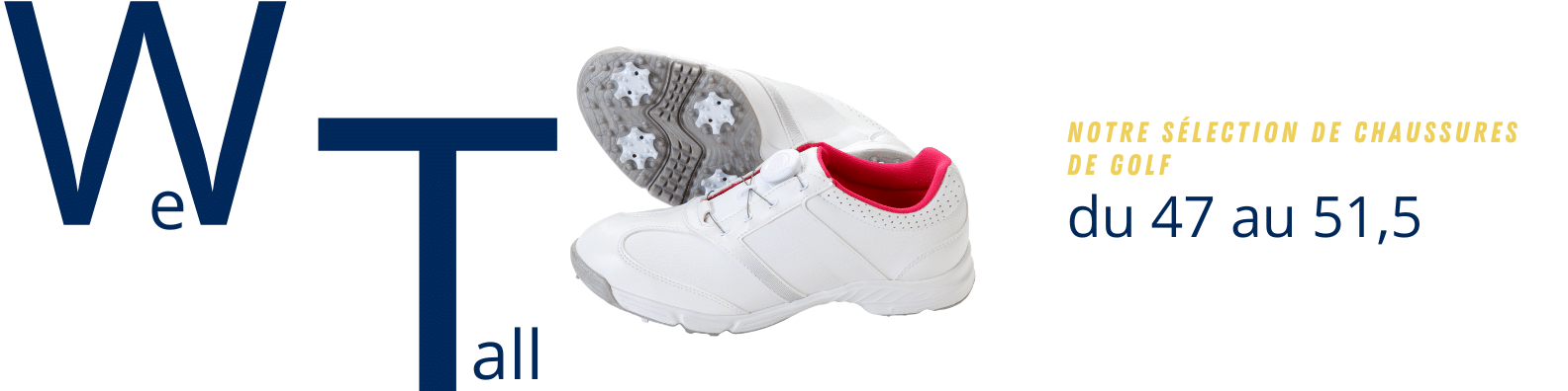 chaussures de golf grande taille