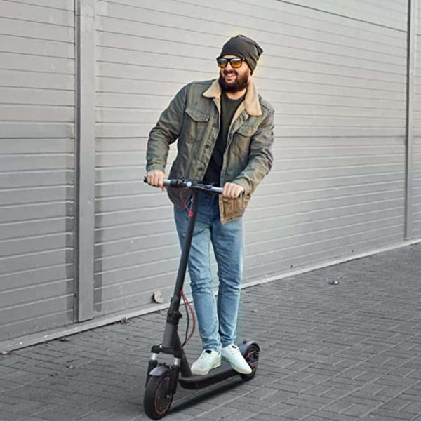 Trottinette Électrique à Suspension avant pour personne de grande taille