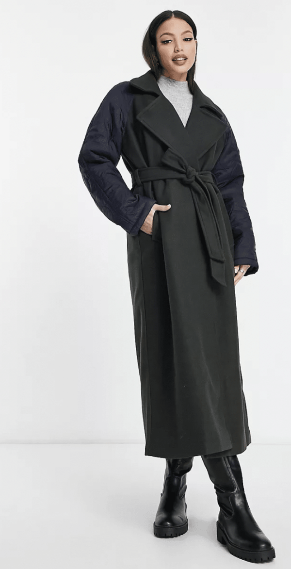 Manteau matelassé hybride grande taille jusqu'au 48 tall