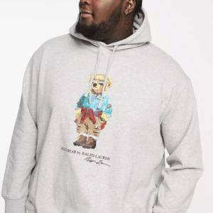 Polo Ralph Lauren Big & Tall - Sweat à capuche à imprimé ours grande taille jsuqu'au 5XL 117cm