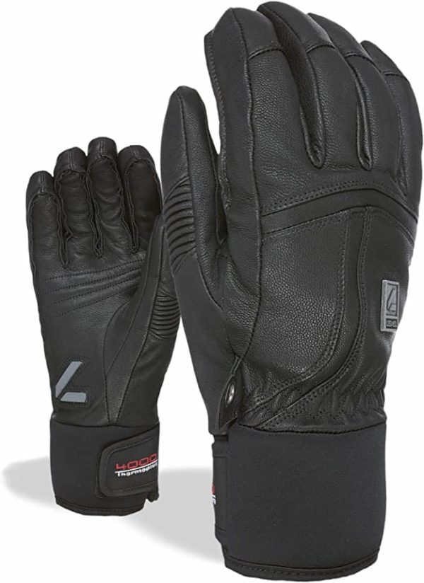 Gants de ski Level Off Leather grande taille jusqu'au 4XL