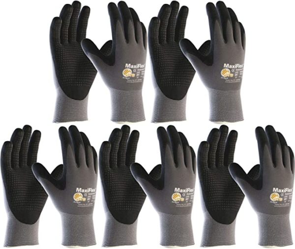 vasalat 5 paires de gants de protexton Maxiflex Endurance grande taille jusqu'au 3XL (12)