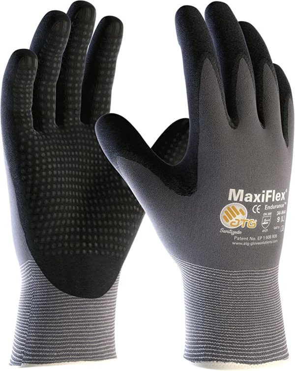 vasalat 5 paires de gants de protexton Maxiflex Endurance grande taille jusqu'au 3XL (12)