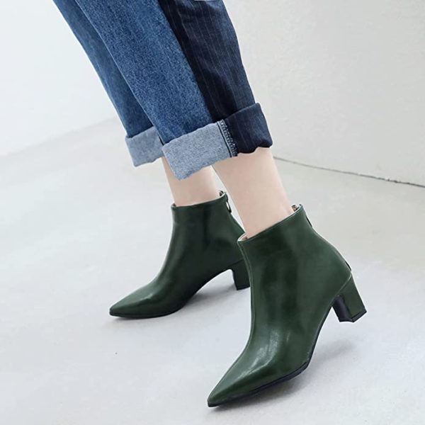 Bottines habillées à talons Lroey Reoly grande taille jusqu'au 48