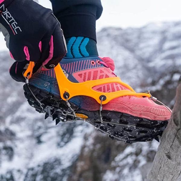 Crampons de neige pour chaussure de trail grande taille jusqu'au 48 2