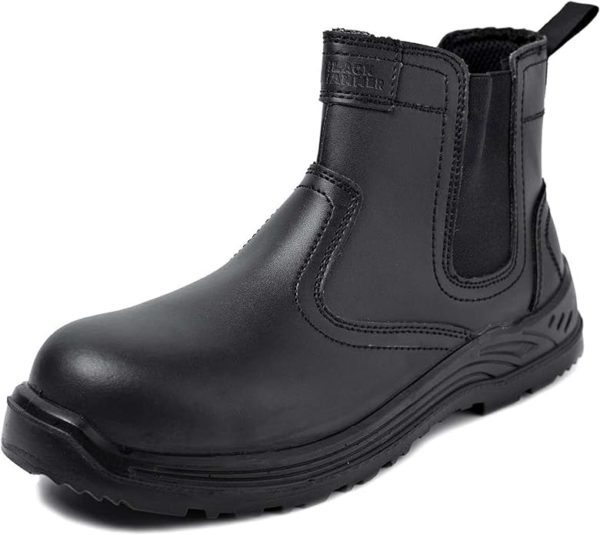 Chaussures de sécurité Chelsea BLACK HAMMER grande taille jusqu'au 48