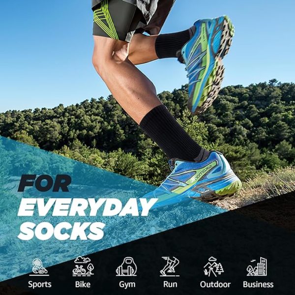 Lot de 6 paires de chaussettes de randonnées/trail grande pointure jusqu'au 50