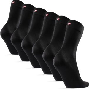6 paire de chaussettes Danish Endurance en fibre de bambou grande taille jusqu'au 51