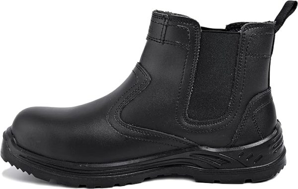 Chaussures de sécurité Chelsea BLACK HAMMER grande taille jusqu'au 48