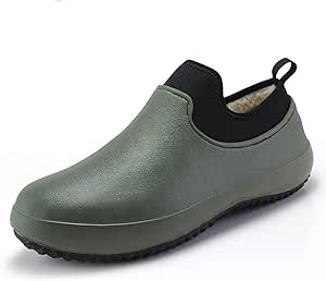 Chaussures de chef antidérapantes et imperméables grande taille jusqu'au 54