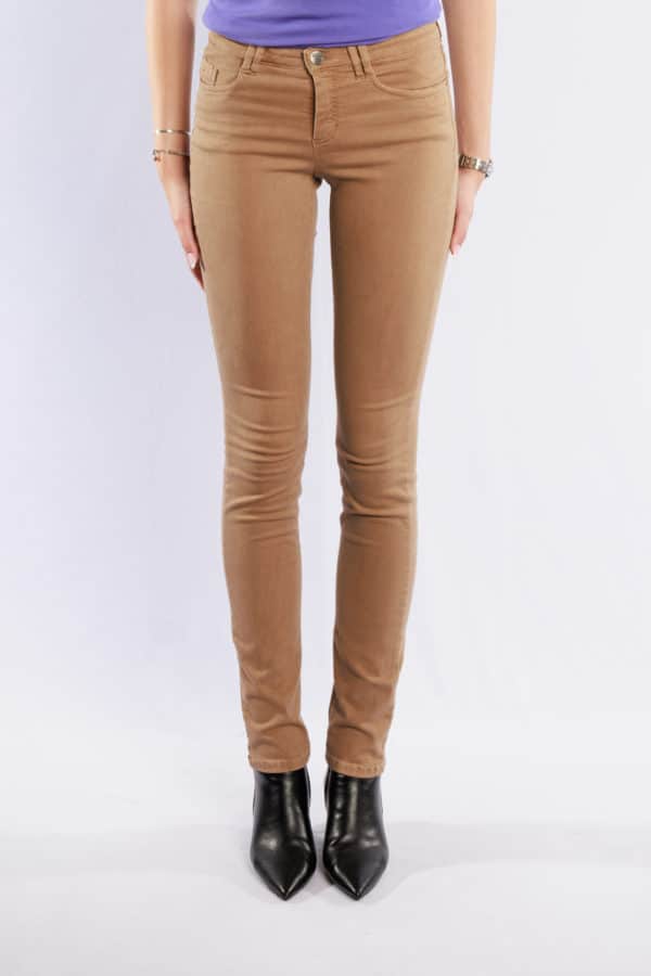 Body Perfect Pantalon Slim Fit camel Longueur 38 grande taille jusqu'au 48