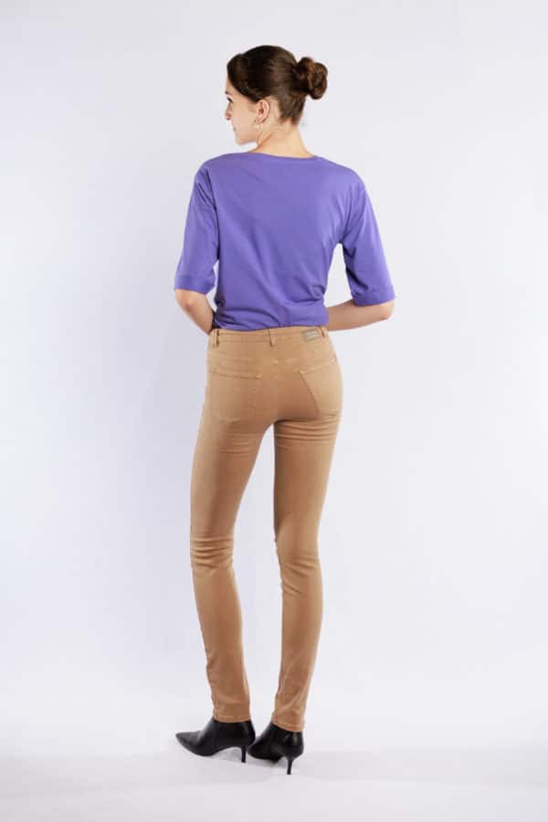 Body Perfect Pantalon Slim Fit camel Longueur 38 grande taille jusqu'au 48