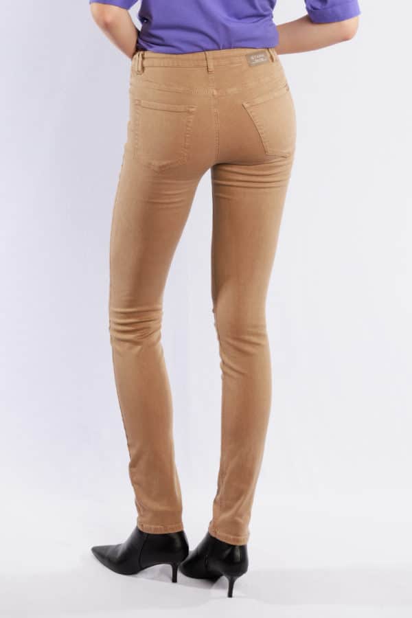 Body Perfect Pantalon Slim Fit camel Longueur 38 grande taille jusqu'au 48