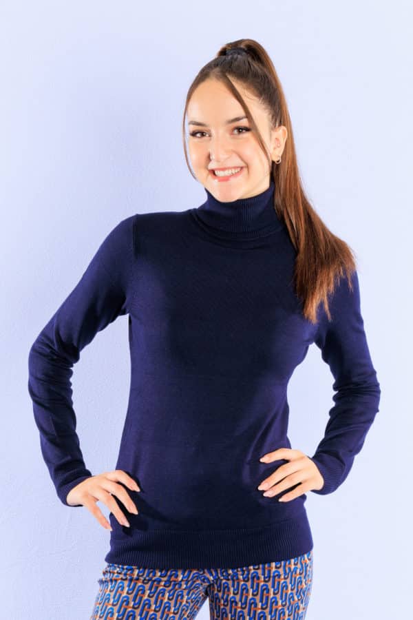 Pull en Maille Fine Col Roulé grande taille jusqu'au XL tall