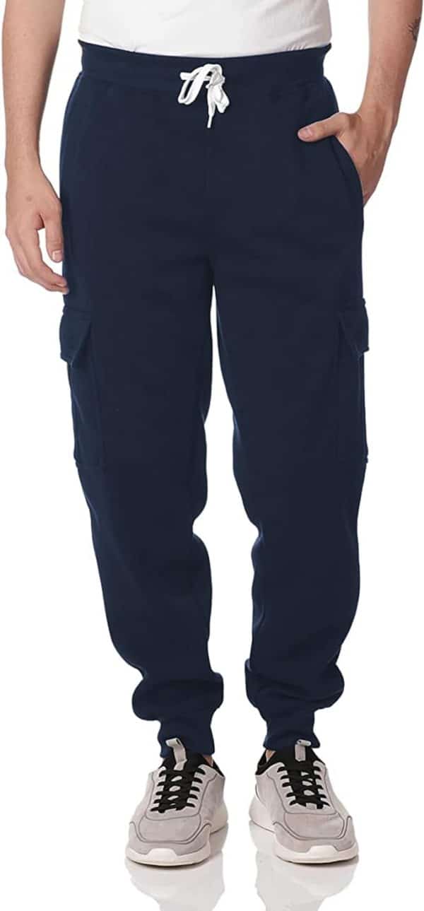 Pantalon de Jogging avec poche cargo grande taille jusqu'au 3XL Tall / 96cm d'entrejambe