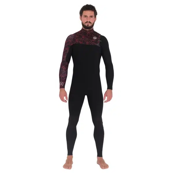 Combinaison intégrale de surf Chest Zip 3/4/2/1,5 mm pour homme grande taille jusqu'au XXL