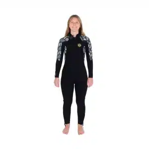 Combinaison Longe-côte Double-Zip 4/3 mm Femme grande taille jusqu'au 3XL