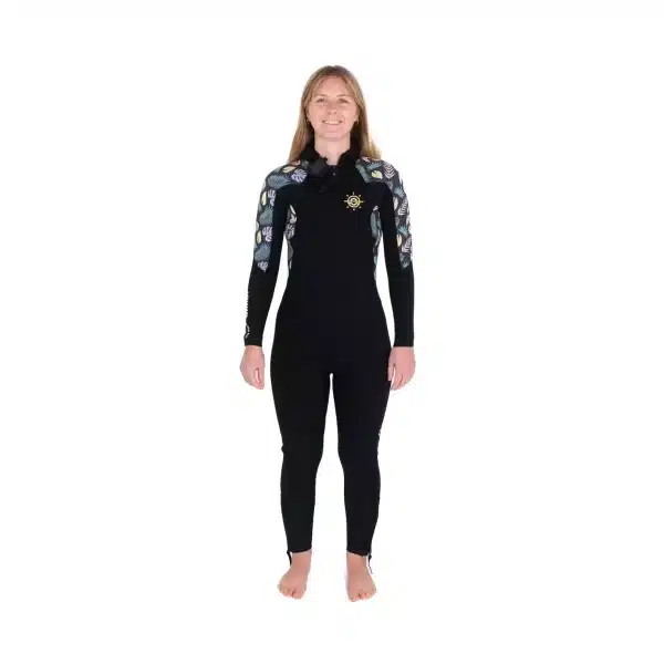 Combinaison Longe-côte Double-Zip 4/3 mm Femme grande taille jusqu'au 3XL