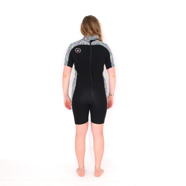 Combinaison Shorty Longe-côte avec Double-Zip 2/2 grande taille jusqu'au 2XL