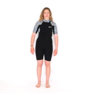 Combinaison Shorty Longe-côte avec Double-Zip 2/2 grande taille jusqu'au 2XL