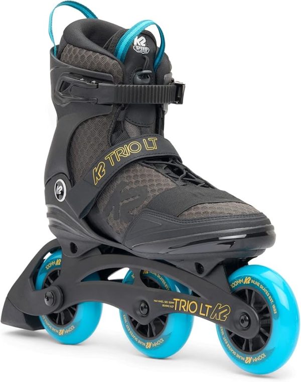 Rollers K2 Trio LT 100 grandes pointures jusqu'au 49