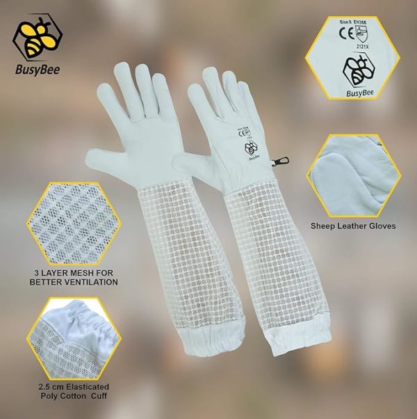 Costume d'abeilles ventilé pour hommes grande taille jusqu'au 4XL