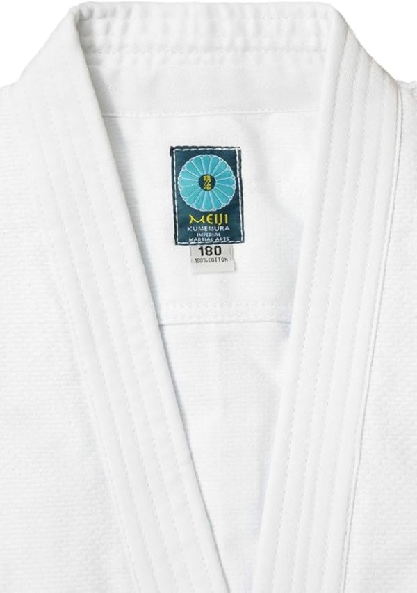 Kimono d'aïkido Club blanc Budofight grande taille jusqu'à 2,00 m
