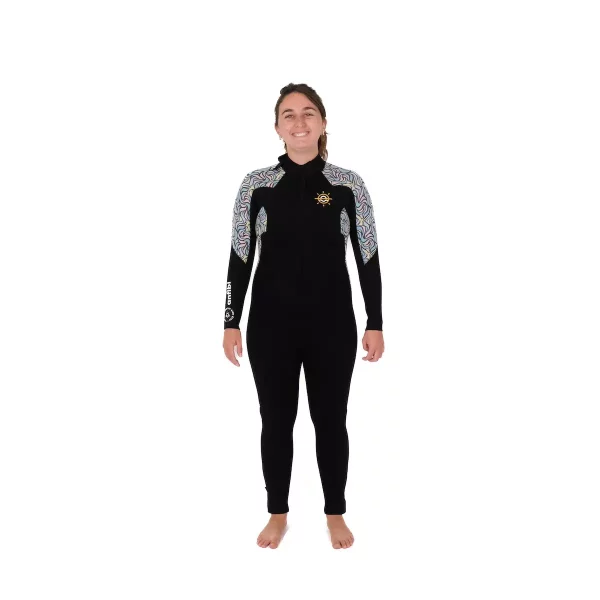 Combinaison Longe-côte grande taille pour femme Double-Zip 5/4/3 mm Anfibi
