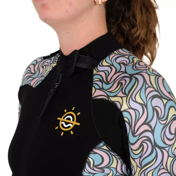 Combinaison Longe-côte grande taille pour femme Double-Zip 5/4/3 mm Anfibi