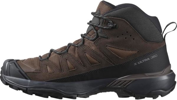 Salomon Homme X Ultra 360 Leather Mid Gore-tex grande taille jusqu'au 49 1/3