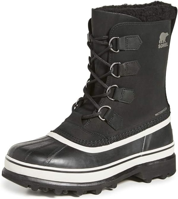 Sorel Homme Caribou WP Bottes d'hiver grande taille jusqu'au 49