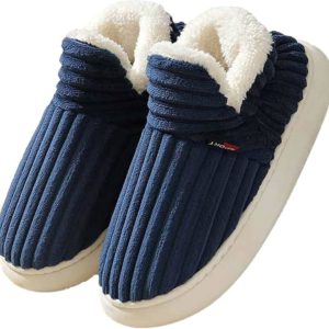 Chaussons chaud antidérapant pour femmes grande taille jusqu'au 48