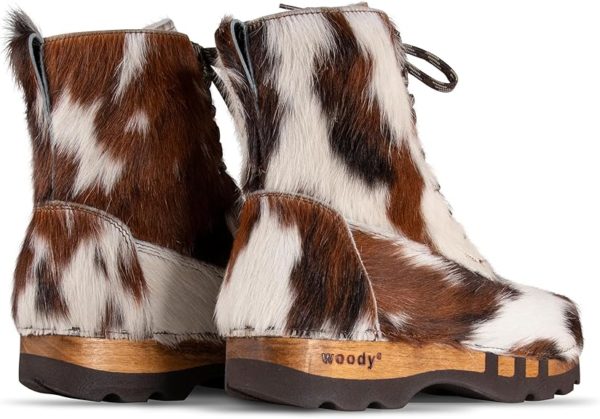 Woody Pascal Botte mi-Mollet grande taille jusqu'au 50