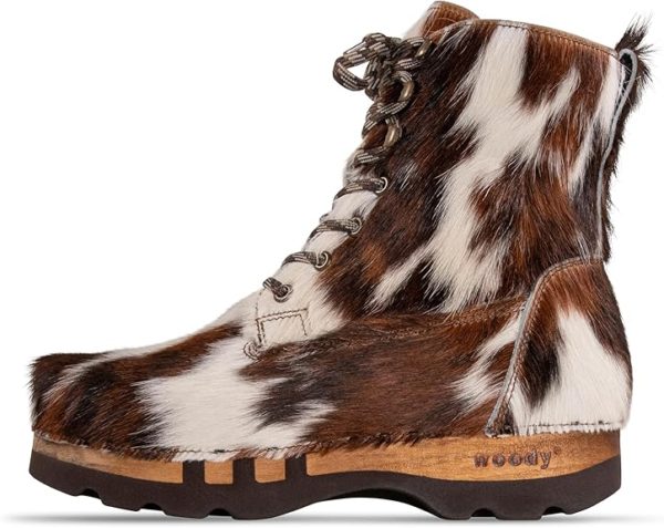 Woody Pascal Botte mi-Mollet grande taille jusqu'au 50