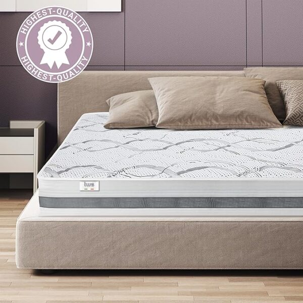 Matelas orthopédique grande longueur jusqu'à 210 x 160cm