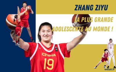 Zhang Ziyu, la plus grande adolescente au monde !